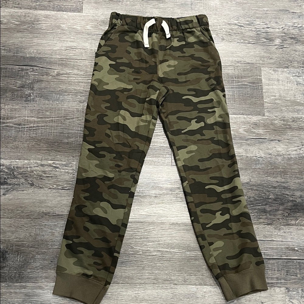Carter's Green Camouflage Joggers boys 14